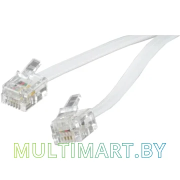 Патч-корд Cablexpert TC6P4C-3M 3 м